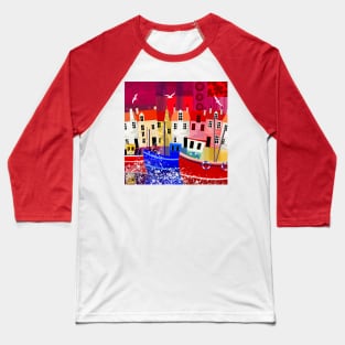 Seaside Town Baseball T-Shirt